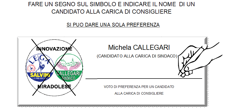 Come si vota - Istruzioni per il voto